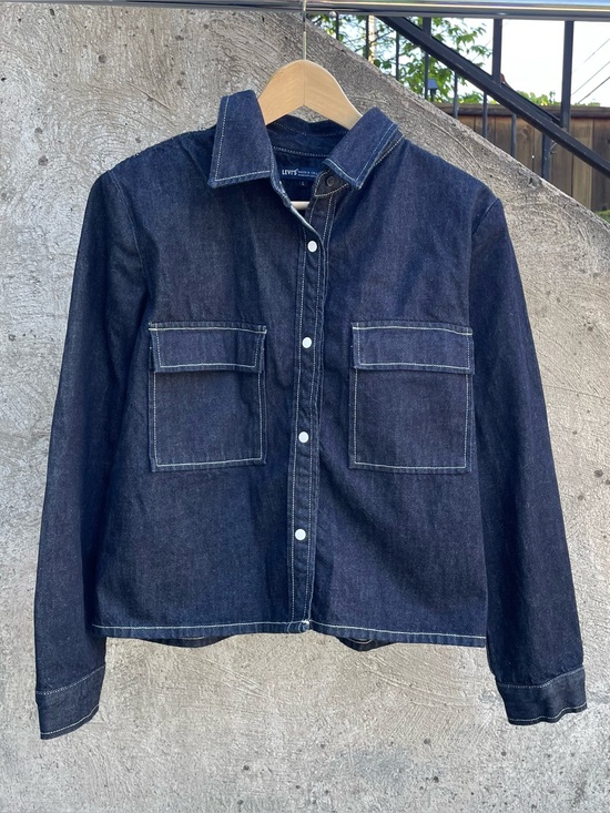 Levi's Jackets & Blazers - Levi’s Made & Crafted denim shirt/jacket size women’s large